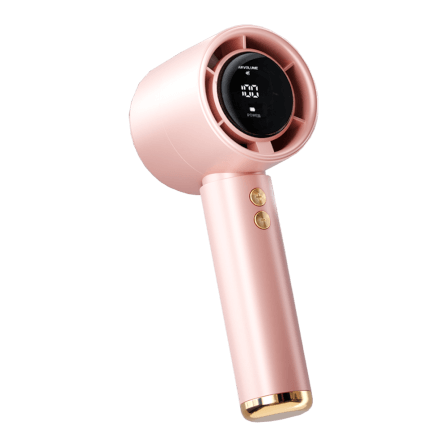 พัดลมพกพา Sonar FLYBIRD 3in1 รุ่น N68 แบตเตอรี่ 5000mAh ชาร์จไฟได้ จอแสดงผล LED สีชมพู_1